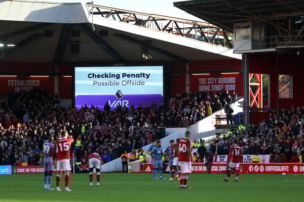 VAR continues to anger players, managers and fans. (Image: Getty Images)
