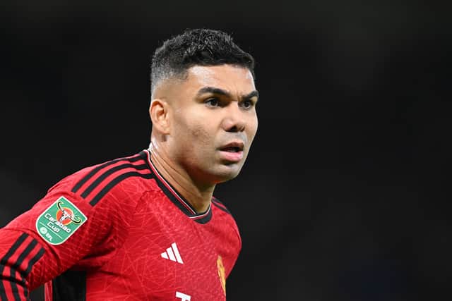 Man Utd's Casemiro is suffering from a hamstring injury and is not expected back until the new year
