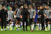 Newcastle United manager Eddie Howe. The Magpies host Manchester United in the Premier League on Saturday.