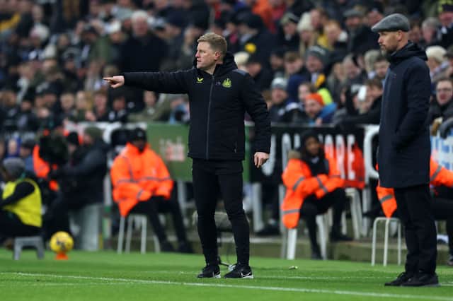 Eddie Howe is without a number of key players ahead of his side's visit to struggling Everton