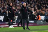 West Ham manager David Moyes. The Hammers have been linked with a move for a striker in the January transfer window.
