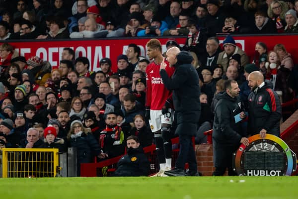 Manchester United manager Erik ten Hag. The Red Devils host Bournemouth in the Premier League this weekend. 