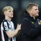 Newcastle United head coach Eddie Howe. (Photo by Clive Brunskill/Getty Images)