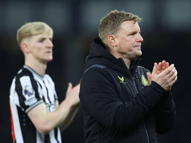 Newcastle United head coach Eddie Howe. (Photo by Clive Brunskill/Getty Images)