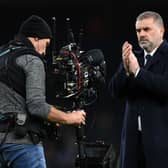 Tottenham manager Ange Postecoglou. Spurs travel to face Nottingham Forest in the Premier League on Friday.