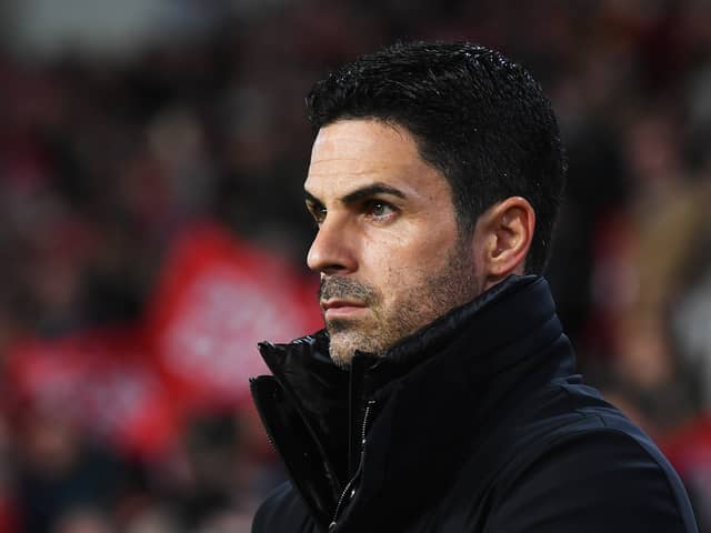 Mikel Arteta could sign a promising young goalkeeper in January. (Getty Images)