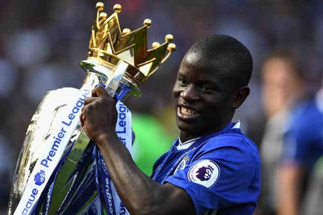 N'Golo Kante won back to back Premier League titles with Leicester City and Chelsea