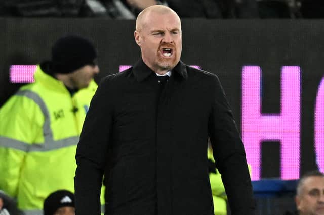Everton manager Sean Dyche. Picture: PAUL ELLIS/AFP via Getty Images