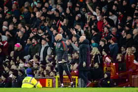 Manchester United manager Erik ten Hag. The Red Devils play Nottingham Forest in the Premier League on Saturday.