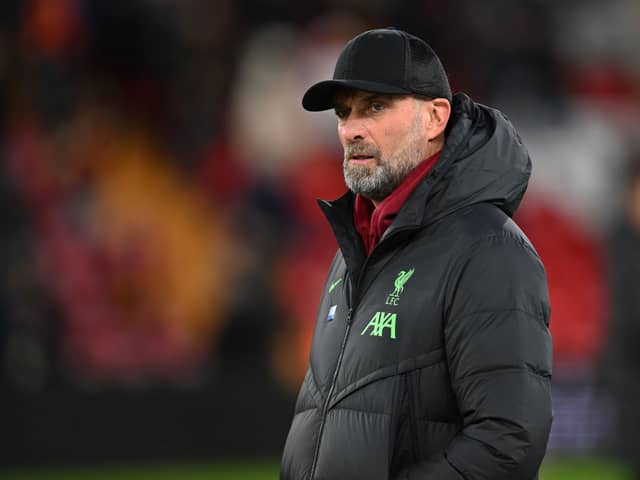 Liverpool boss Jurgen Klopp. )Photo by John Powell/Liverpool FC via Getty Images)