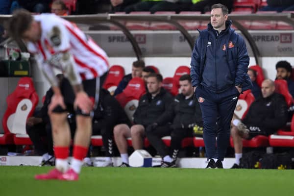 Sunderland manager Michel Beale. The Black Cats host Newcastle United in the FA Cup on Saturday afternoon. 