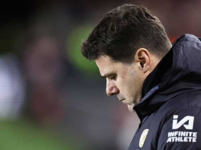Chelsea manager Mauricio Pochettino. The Blues play Fulham in the Premier League on Saturday. 