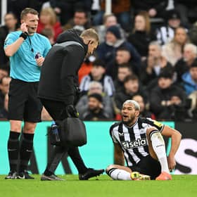 Newcastle United midfielder Joelinton