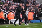 Newcastle United manager Eddie Howe. Toon midfielder Joelinton has been linked with a potential summer exit in recent days.