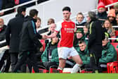 Arsenal midfielder Declan Rice.