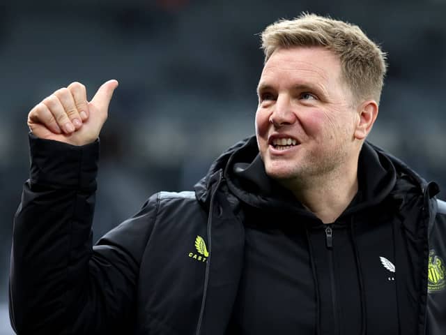Newcastle United manager Eddie Howe.