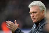 West Ham manager David Moyes. The Hammers have been perpetually linked with Crystal Palace striker Odsonne Edouard in recent times.