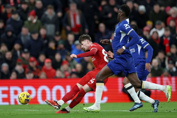 Liverpool full-back Connor Bradley. The Northern Irish full-back has been in sensational form of late. 