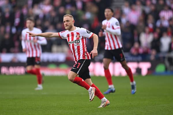 Sunderland midfielder Alex Pritchard, who is expected to sign for Birmingham City today.