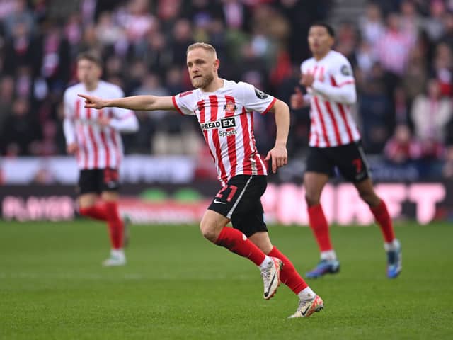 Sunderland midfielder Alex Pritchard, who is expected to sign for Birmingham City today.