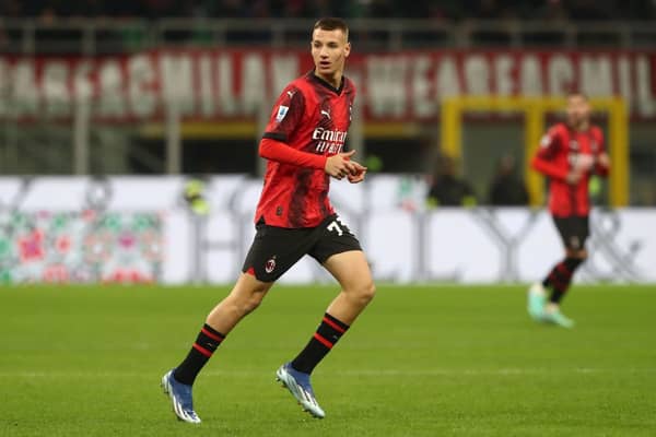 AC Milan starlet Francesco Camarda. The youngster has been linked with Manchester City, as outlined in today's Premier League transfer rumour round-up. 