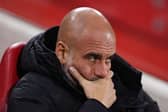 Manchester City manager Pep Guardiola. City midfielder Bernardo Silva has been linked with a potential exit in recent days.