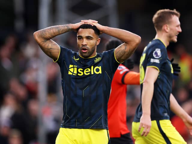 Newcastle United striker Callum Wilson has been ruled out for 12 weeks