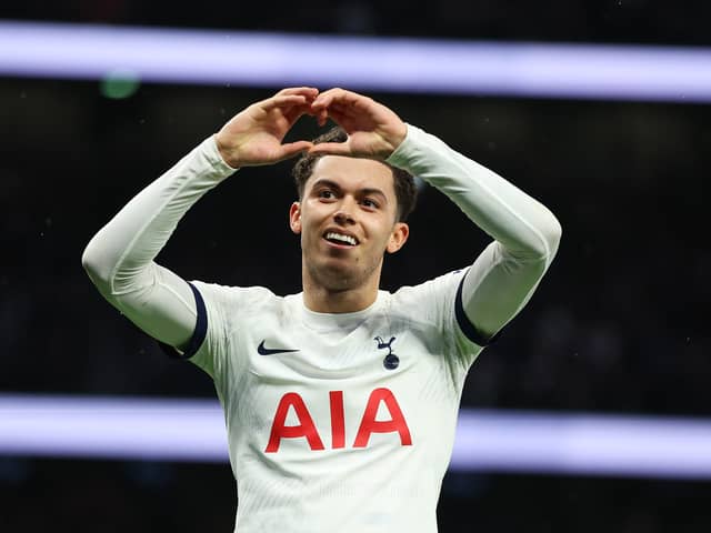 Tottenham Hotspur forward Brennan Johnson