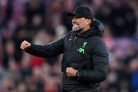 Liverpool manager Jurgen Klopp. The Reds travel to face Brentford in the Premier League on Saturday. 