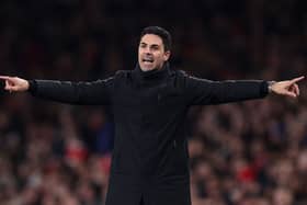 Arsenal manager Mikel Arteta. The Gunners face Sheffield United in the Premier League on Monday evening. 