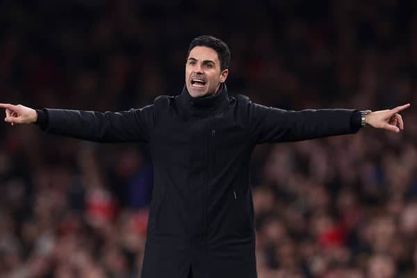 Arsenal manager Mikel Arteta. The Gunners face Sheffield United in the Premier League on Monday evening. 