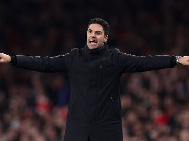 Arsenal manager Mikel Arteta. The Gunners face Sheffield United in the Premier League on Monday evening. 