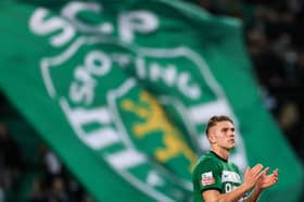 Sporting CP striker Viktor Gyokeres. The striker has emerged as a target for Arsenal in recent days. 