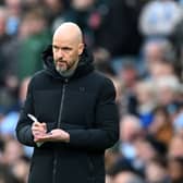 Manchester United manager Erik ten Hag. The Red Devils have been linked with a move for Napoli striker Victor Osimhen.