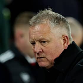 Sheffield United manager Chris Wilder. 