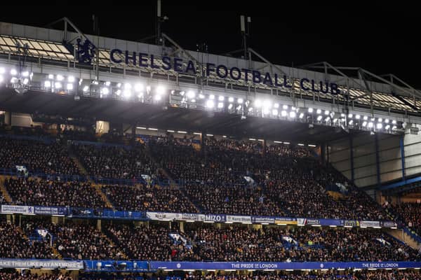 A general view of Chelsea's home stadium, Stamford Bridge.