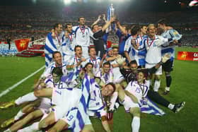 Greece stunned the footballing world when they were crowned Euro 2004 winners.