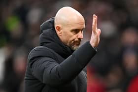 Manchester United manager Erik ten Hag. The Red Devils have been linked with a move for Bayern Munich striker Harry Kane.