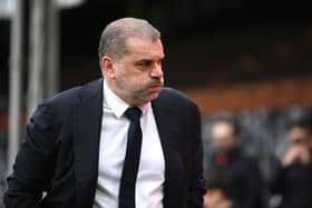 Tottenham manager Ange Postecoglou. Spurs will play Newcastle United in a post-season friendly in Melbourne this May.