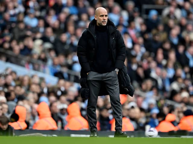 Manchester City manager Pep Guardiola.