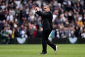 Tottenham manager Ange Postecoglou. Spurs face West Ham in the Premier League on Tuesday evening. 
