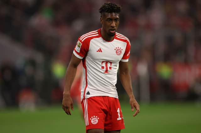 Doubt - the French footballer returns to training after a muscle injury kept him out of Bayern's clash against Heidenheim.