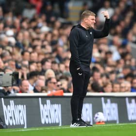 Newcastle United manager Eddie Howe. 