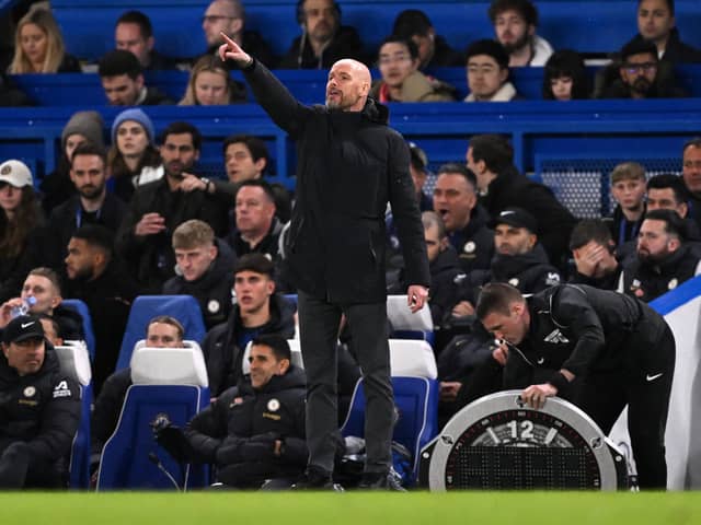 Manchester United manager Erik ten Hag.