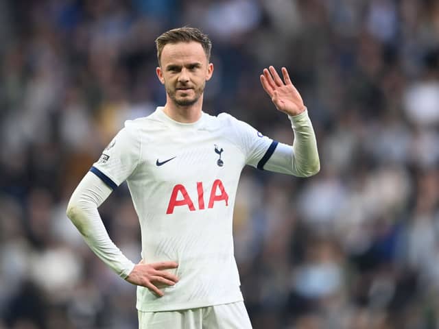Tottenham midfielder James Maddison
