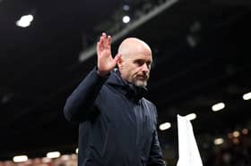 Manchester United manager Erik ten Hag. 