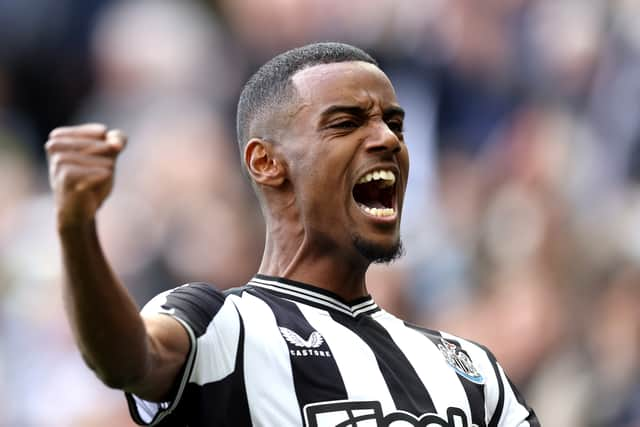 Alexander Isak has a better goals-per-game ratio (0.6) than Alan Shearer (0.49) for Newcastle United