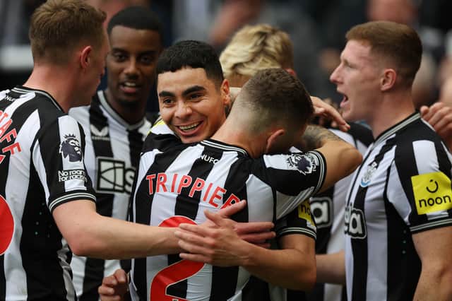 Newcastle United edged out Burnley 2-0 at St James' Park in September