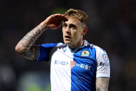 Blackburn’s Sammie Szmodics prepares for the last tango in Leicester