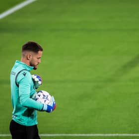 Real Sociedad goalkeeper Alex Remiro. Man Utd are said to be keen on signing the stopper, as detailed in today's Premier League transfer rumour round up. 